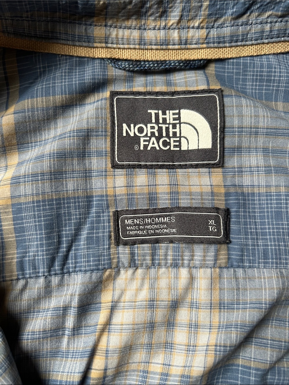 The North Face Blue & Gray Plaid Short-Sleeve Shirt - Picture 3 of 5